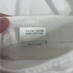 J Brand White Le Baggie Relaxed Fit Pants 762 Photo 9