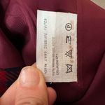 Valentino Garavani Valentino miss V vintage red blue checkered wool button down blazer size 40 Ital Photo 8