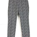 Banana Republic  Black White Polka Dot Dress Pants Slim Leg Size 2 Photo 0