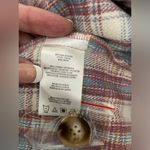 Kut From The Kloth NWT KUT Shaket  Button Down Dusty Rose Blue Colors Size S Pockets Photo 7