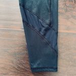 Aerie Black Mesh High-Rise/Waisted Cropped 23" Tights/Leggings | Size: S Photo 4