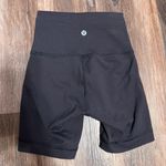 Lululemon black Wunder train 6" bike shorts Photo 5