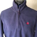 Brooks Brothers  Navy Fleece 1/4 Zipper Sweater Photo 1