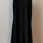 Athleta  Black Halter Neck Maxi Dress Women's Flowy Bohemian Vacation Photo 0