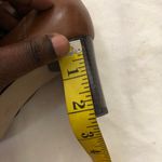 Predictions 2000s Y2K  Brown tan patchwork leather 2” kitten heel ankle mid calf boots - Size 6.5W Boho Photo 5