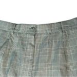 Vtg 90s Tail Womens Plaid Pleated Baggy Boyfriend Retro Golf Shorts Green Sz 18 Photo 2