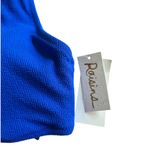 Raisin's Royal Blue V-Neck Tie Back Bikini Photo 2