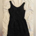 Elegant Black Lace Sleeveless Dress Photo 4