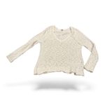 Free People SHAGGY BEAR PULLOVER SONGBIRD CREAM IVORY WHITE SWEATER XS Photo 2