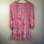 Poupette St. Barth Ciao Lucia Printed Size M/L Midi Dress Flowy Cottagecore Photo 5