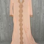 Emilio Pucci Vintage  nightgown with full lace & button front and pockets petite Photo 11