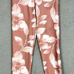 Aerie  pink floral leggings womens small chill‎ play move athleisure gym yoga Photo 0