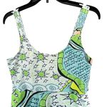 Artscow Custom Swimsuit Dress Women L Blue Multicolor Skater Stretch Art Unique Size L Photo 2