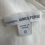 James Perse  Standard 0/XS Milk White Cotton Crepe Raglan Sundress Swim Cover-Up Photo 4