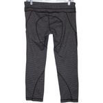 Vimmia Women's Black Pull On Elastic Cropped Ankle Capri Leggings Pants Size L Photo 1