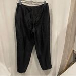 Villager Cute vintage 90’s Liz Claiborne black silk ankle length pants side zip lined Photo 6