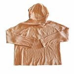 American Eagle  Ribbed Pullover Hoodie Peach Super Soft Medium Athleisure Photo 7