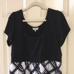 Maurice's dress black and white size 16 Photo 1