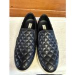 Steve Madden Shoes Womens 8.5 M Ecentrcq Slip On Black Quilted Sz 8 Photo 5