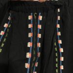 Flying Tomato Boho Aztec western embroidered  black dress women’s large‎ new NWT Photo 6