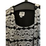 R & M Richards R&M Richards Women's Black & Silver Lace Jacket with Camisole Top Size 16 Photo 8