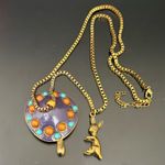 Vintage Unsigned Brass Photo 2