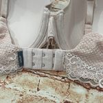 Aerie  Elegant Lace Trimmed Bra in Cream Photo 3