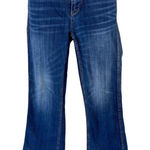 Anthropologie  Pilcro and The Letterpress Distressed Cropped Ankle Jeans Photo 0