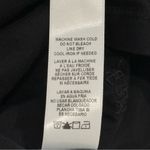 frame denim Frame Frankie Tee Shirt Puff Sleeve Black XS Cotton Minimal Whimsigoth Chic Photo 7