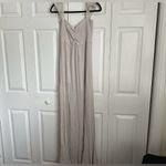 Aakaa Vici‎ ( )  Beige Maxi Dress size Small NWT Photo 2