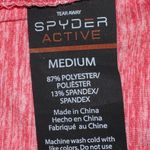 Spyder Spider pale salmon colored workout top. New Photo 7