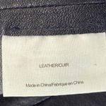 Tory Burch  Ally Leather Pants Small Blue Slim Modern Classic Chic City Night Out Photo 9