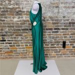 XScape Formal Evening Gown Women's Size 10 Green Maxi Dress Wedding Party Photo 3