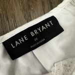 Lane Bryant  Romantic Elegant White Lace top size 22 Photo 1