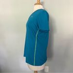 Champion Performance Blue Teal Workout Athletic Tshirt Size L Photo 3