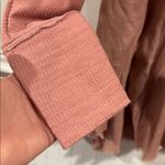 Free People  tunic oh bloom pink small dusty rose comin in hot shirt raw hem NEW Photo 3