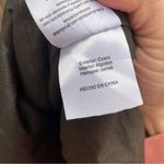 💛 Velez Leather Dark Trench Coat Columbian Designer Brown Size M Photo 6