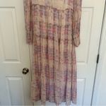 Rococo Sand Etre Metallic Maxi Dress Pink Multi Size L Photo 8
