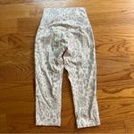 Lululemon Align High-Rise Crop 17" Cheetah Camo Antique White Multi size 2 Photo 5