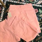 MOTHER Women's Coral/Peach Straight Leg Jeans Pink Size 27 Photo 6