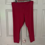 Athleta  Elation Train 7/8 Legging in Maroon Red Photo 1