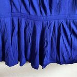 Deletta Anthropologie Corbara Royal Blue Peplum Top Photo 2