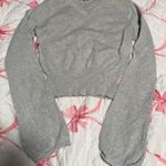 Garage  Grey Sweater Cropped Photo 0