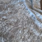 Wild Fable  Lace Long Sleeve Top - Light Blue Photo 1