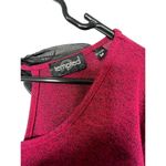 Tempted Maroon Blouse With Bow Red Size M Photo 1