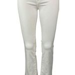 Abercrombie & Fitch Harper White Skinny Bootcut Flared Denim Jeans Pants Size 0 Photo 0