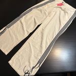 Edikted  Cream Joggers with Black Stripe Photo 0