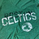 5th & Ocean Boston Celtics Ladies Tee with V neck. Size M. Fits more like a S. Photo 2