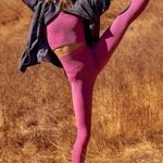 Free People Movement NWOT RARE/UNICORN  Happiness Runs Good Karma Legging Photo 0