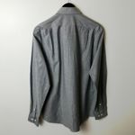 Urban Outfitters NEW Dockers Long Sleeve Button Down Fitted Dress Shirt Adult Gray Medium M Photo 2